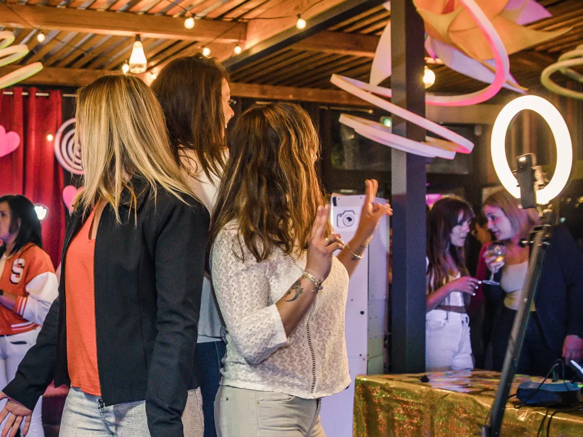 plateforme photobooth 360 vidéo ralentie
